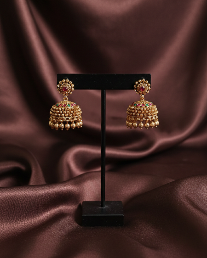 Antique Multicolour jhumka