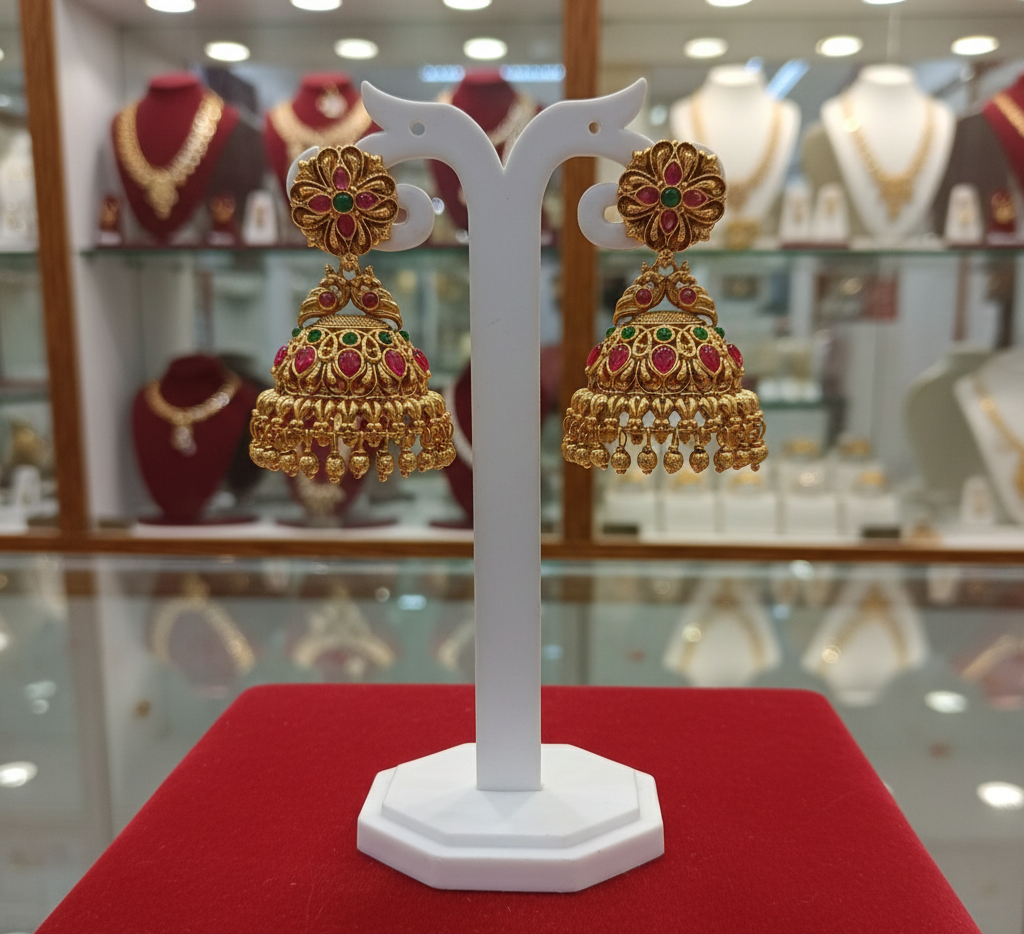 Premium Bridal Jhumka