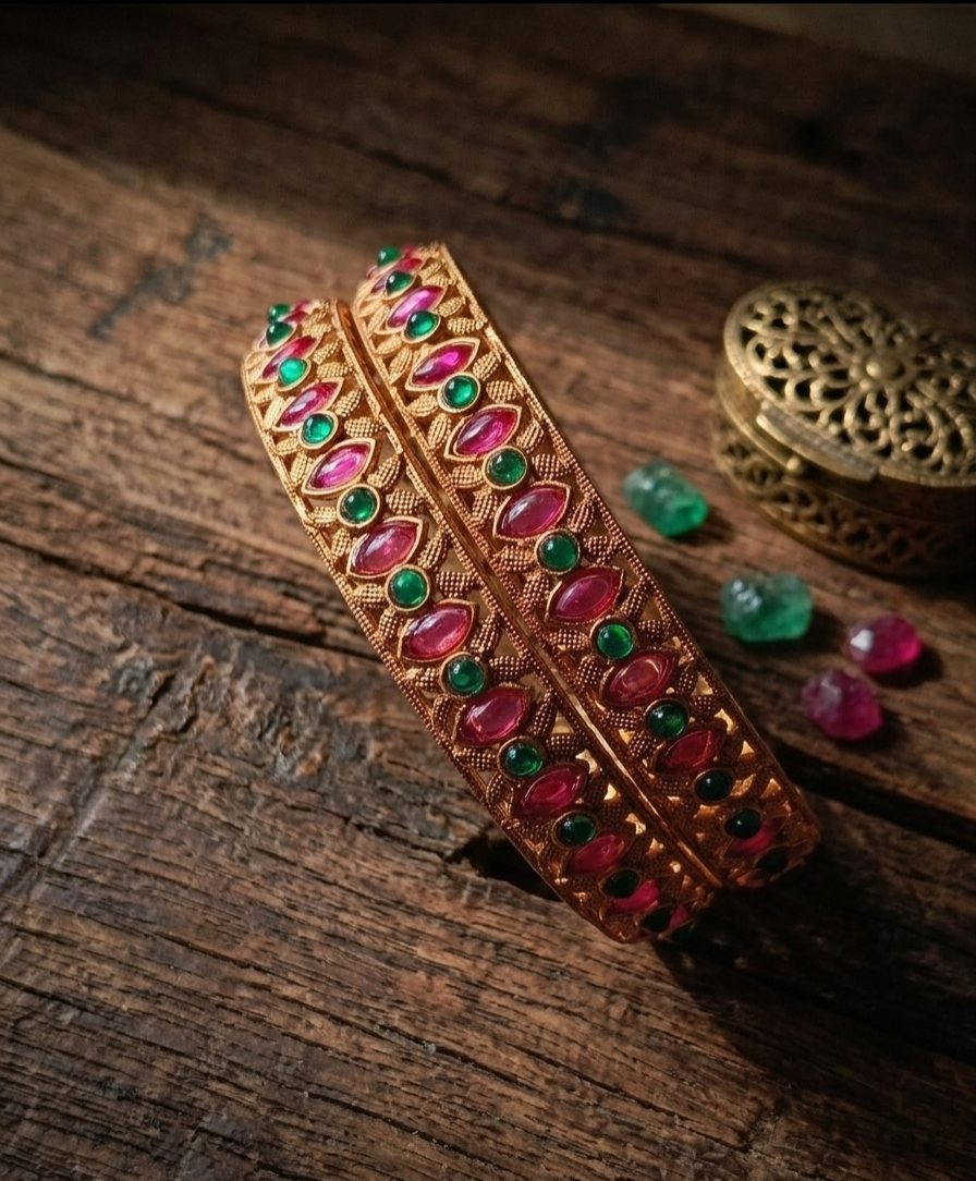 Antique Stone Bangles