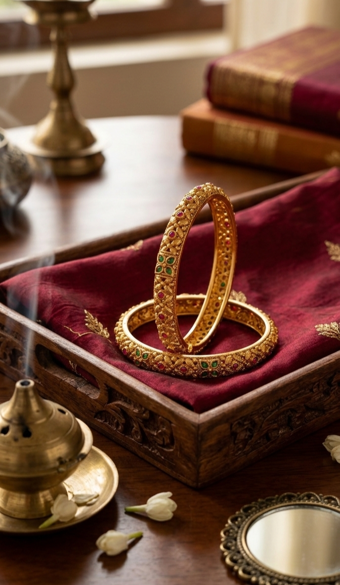 Antique Non idol Designer Bangles