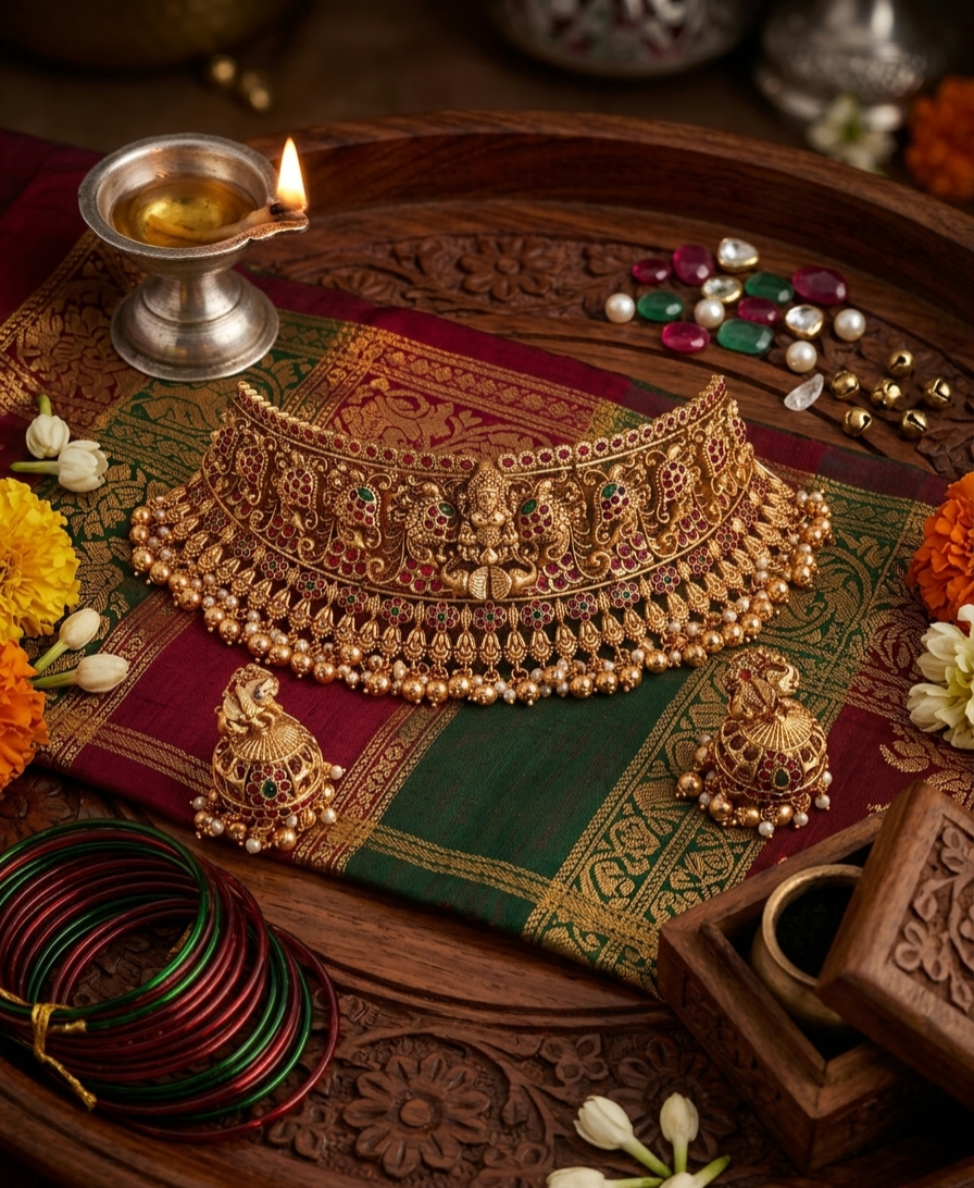 Saatvika Bridal Combo Set