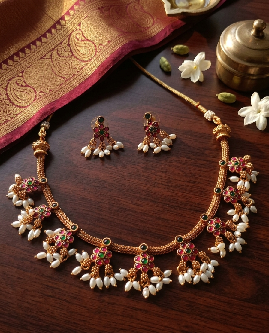 Sakhi Necklace Set
