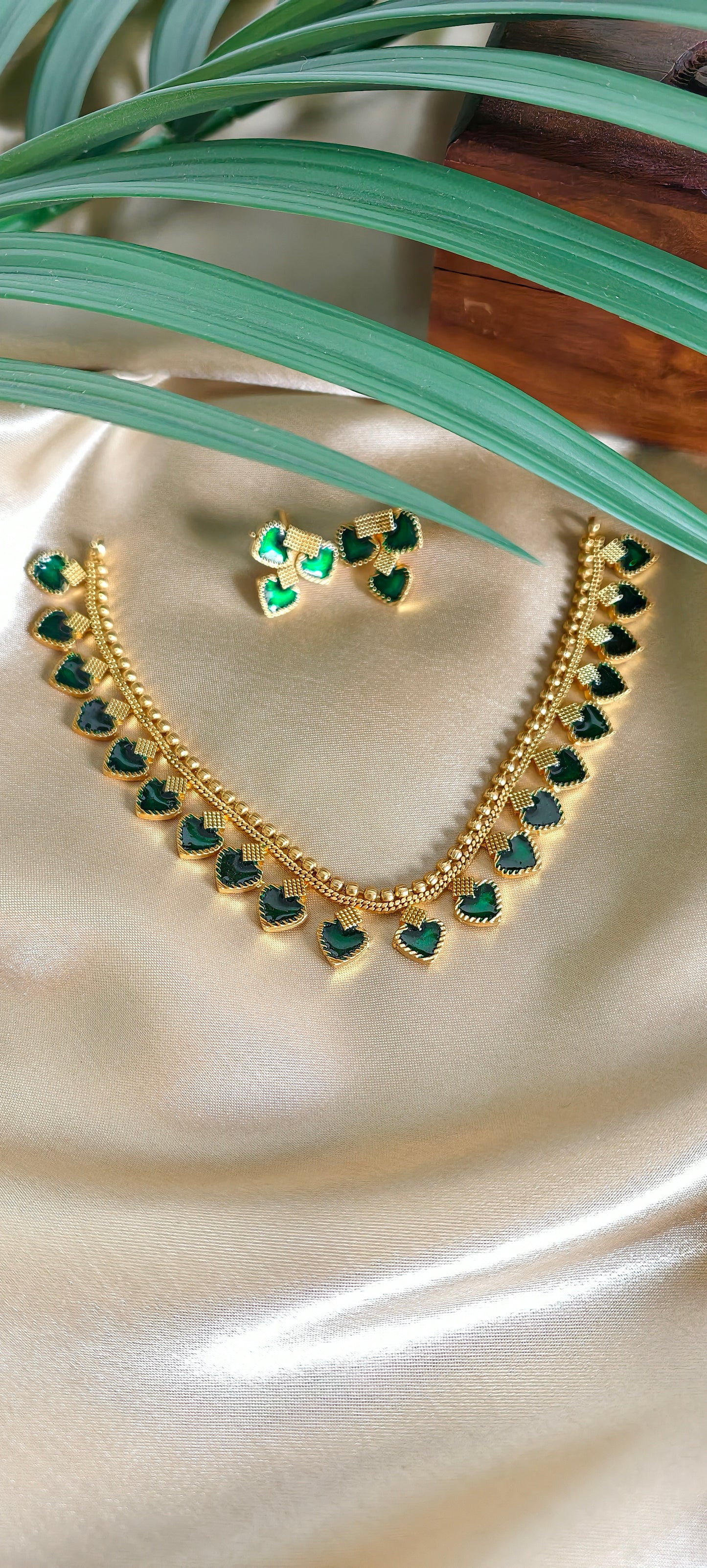 Palakka Design Necklace Set