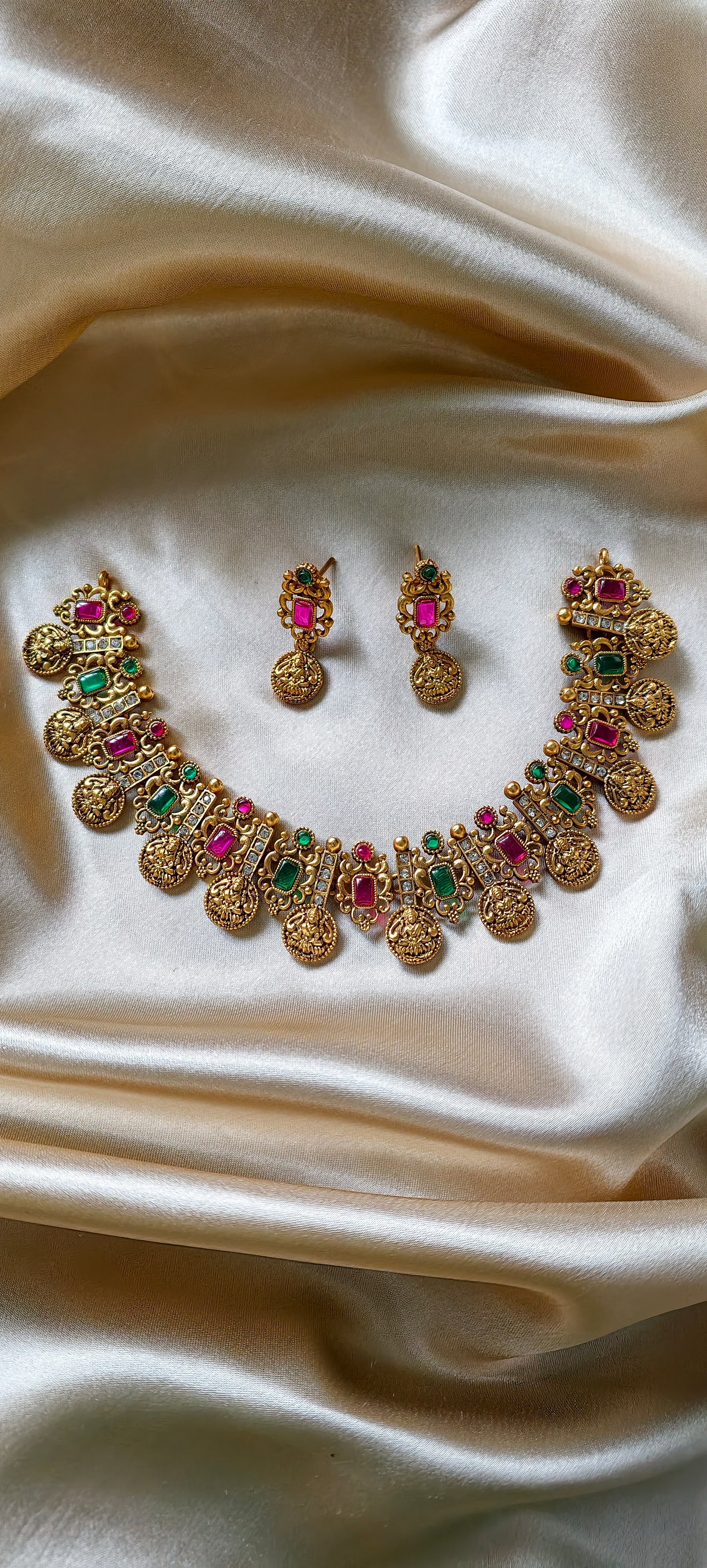 Treya Lakshmi Coin Necklace