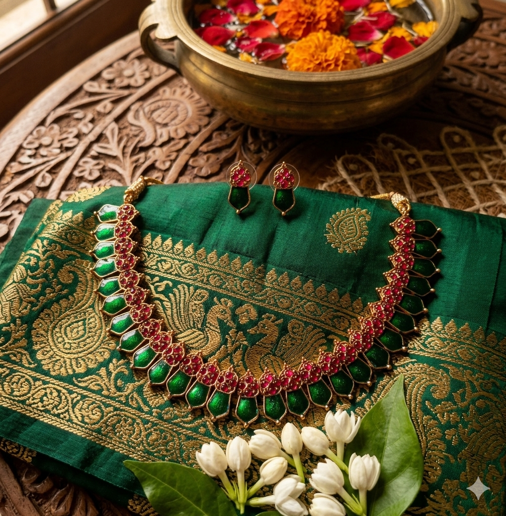 Kerala Nagapadam Necklace