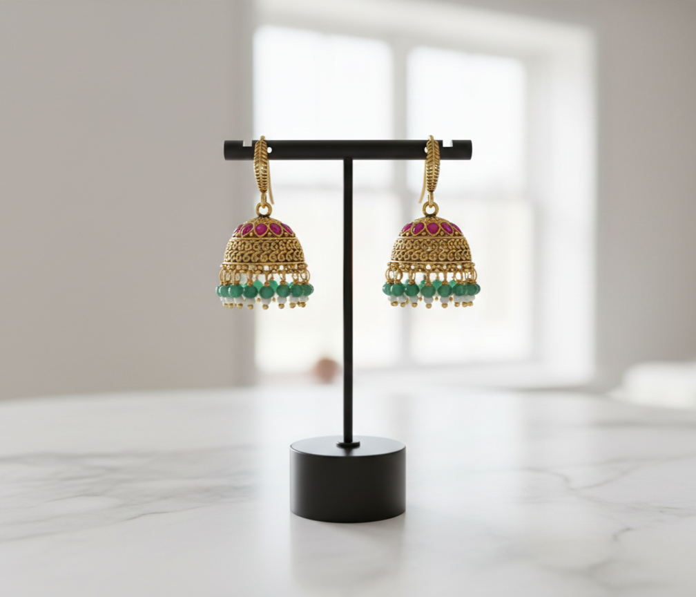 Antique Premium hook Jhumka