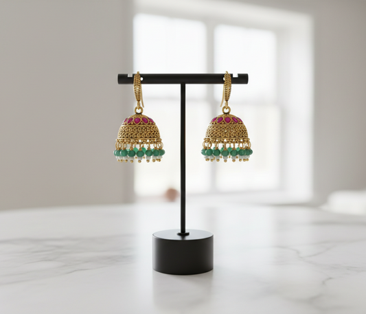 Antique Premium hook Jhumka
