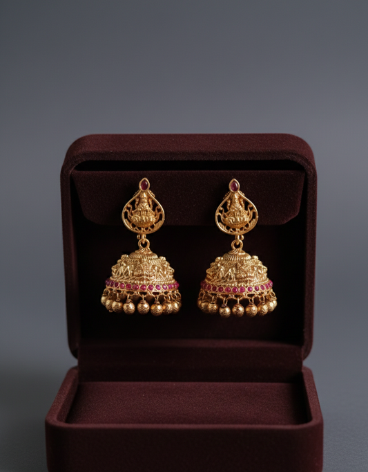 Mahalaxmi Ruby Jhumka