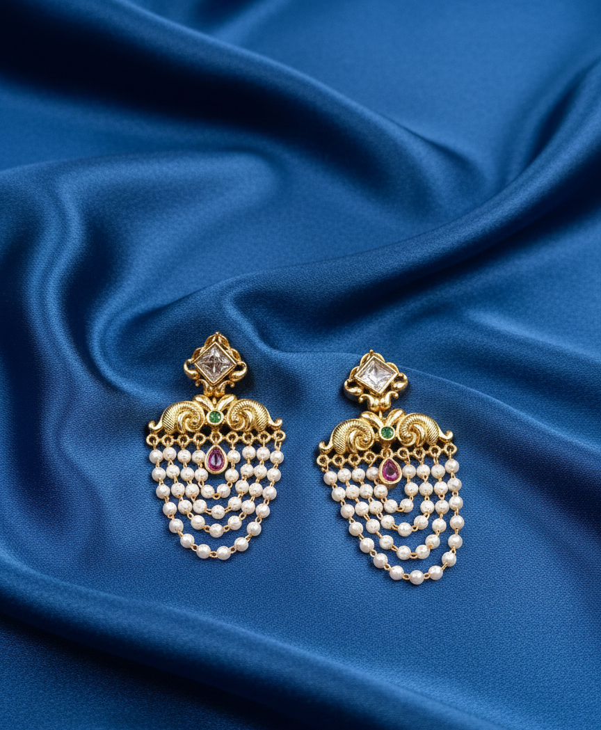 Zira Pearl Earrings