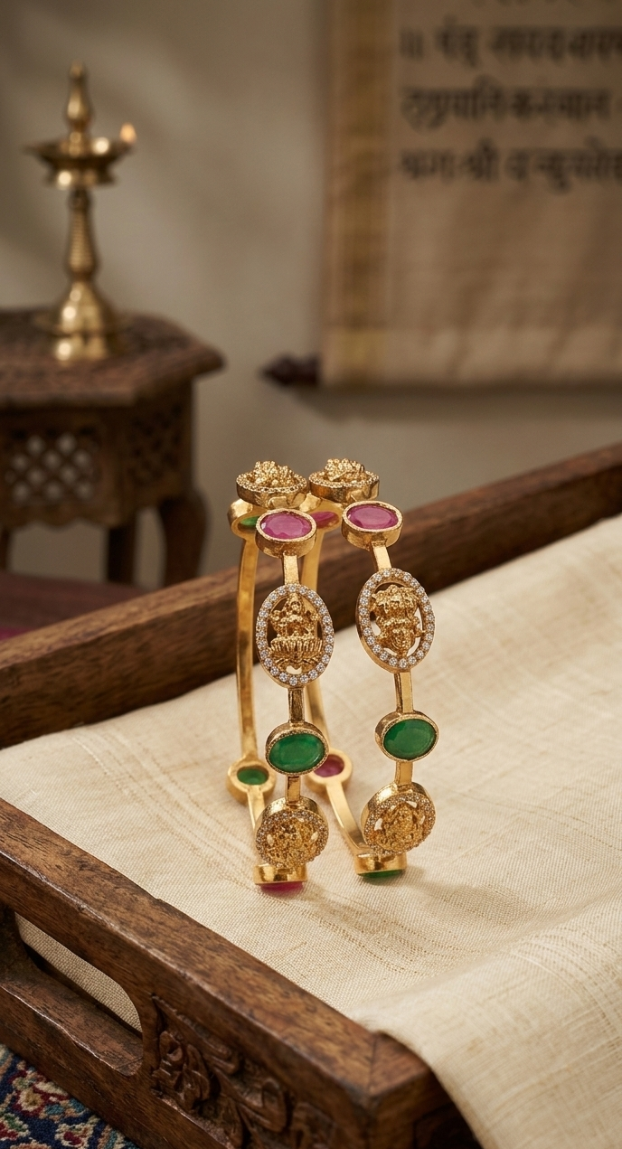 Devi Laxmi Stone Bangles