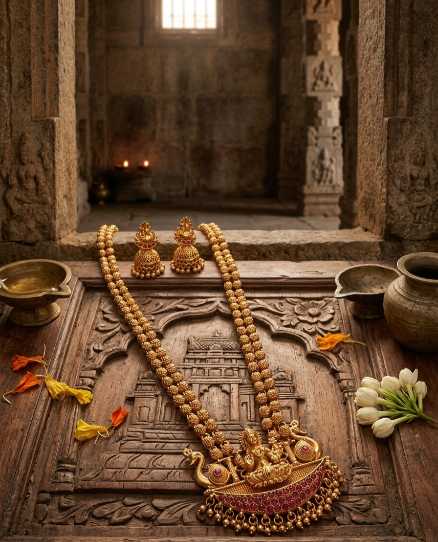 Long Lakshmi Gold Haram