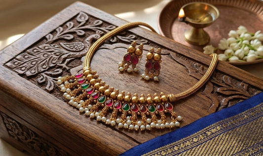 Ahalya Necklace Set