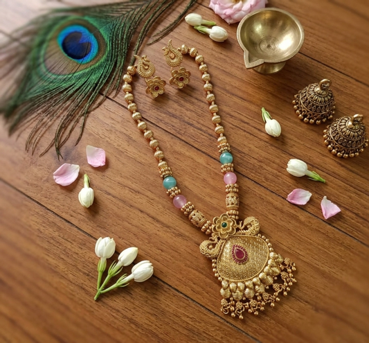 Peacock style Necklace