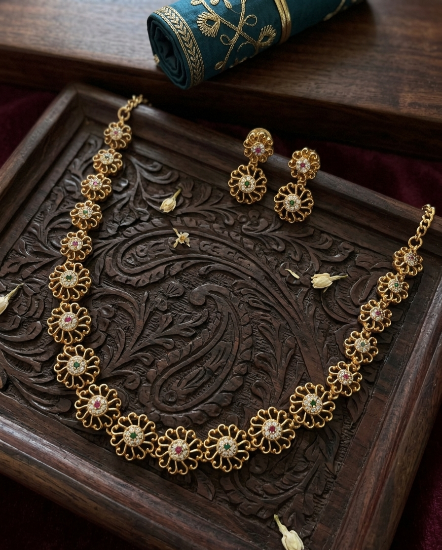 Antique Stone Necklace