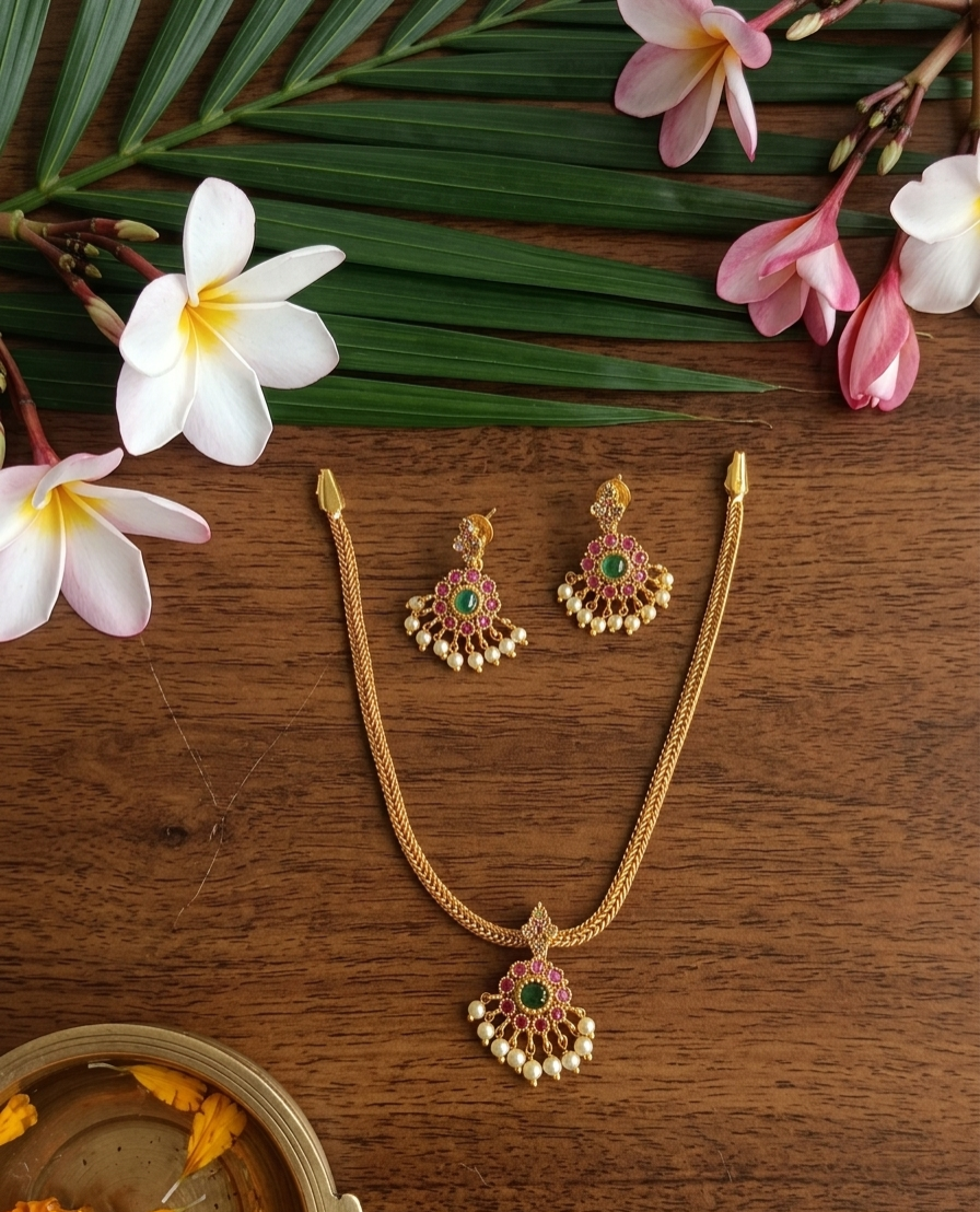 Traditional Attigai Necklace