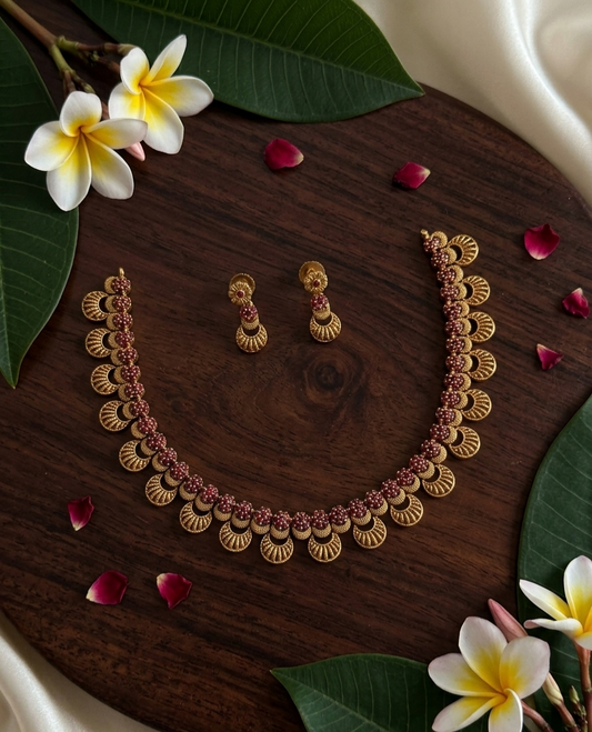 Ayaana Ruby Stone Necklace